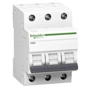 Interruptor automático B 16A 3P 6kA K60N-B16-3 Acti9 A9K01316 SCHNEIDER ELECTRIC