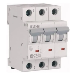 Interruptor automático C 20A 3P 6kA HN-C20/3 xPole Home 194892 EATON