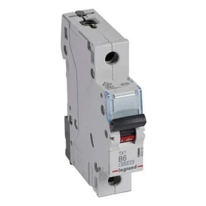 Legrand Interruptor automático B 6A 1P 6kA S 301 TX3