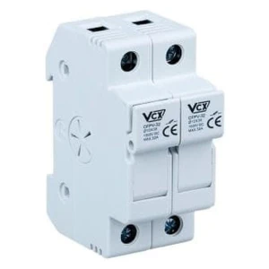 Base Portafusibles 2P 32A 10x38 1000V DC