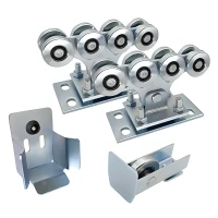 Paquete de carros para perfil 68x68 + accesorios KIT para puertas correderas