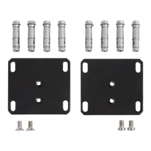 Locinox kit de montaje mural para cierrapuertas automático Interio – acero galvanizado en caliente