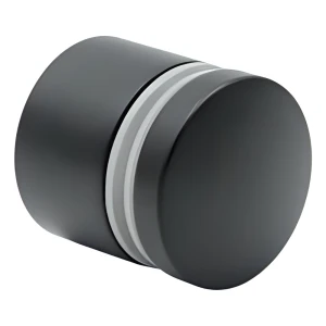 Soporte puntual para vidrio fi 50 negro – AISI 304. vidrio 8–21,52 mm