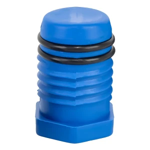 Tapón de prueba de estanqueidad para tuberías 25/26 mm azul