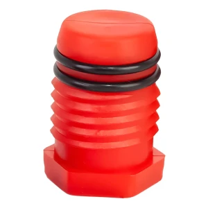 Tapón de prueba de estanqueidad para tuberías 25/26 mm rojo