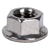 Tuerca con brida de acero inoxidable A2 DIN 6923 M10