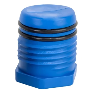 Tapón de prueba de estanqueidad para tuberías 32 mm azul