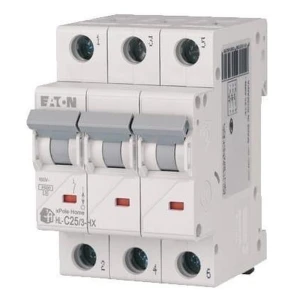 Interruptor automático C 25A 3P 6kA HN-C25/3 xPole Home 194893 EATON