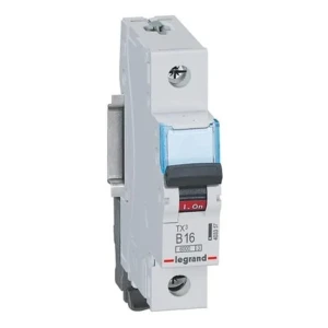 Interruptor automático de sobrecorriente B 16A 1P 6kA S 301 TX3 403357 LEGRAND
