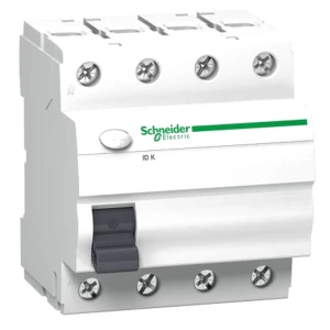 Interruptor diferencial 4P 25A 30mA tipo AC IDK-25-4-30-AC A9Z05425 SCHNEIDER ELECTRIC