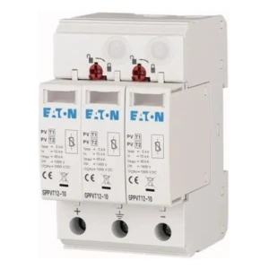 Limitador de Sobretensión Eaton PV DC Tipo 1+2 (Clase B+C) 1000V 2P+N 15kA 3,7kV