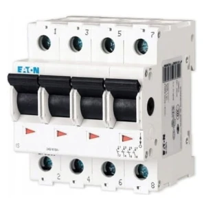 Eaton Interruptor Seccionador 3-Fases 4P 63A 240V