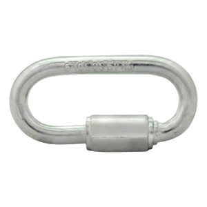 Eslabón rápido (conector rápido) galvanizado de 7 mm – carga nominal de 220 kg