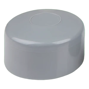 Tapa para poste de valla Ø 76 mm, gris