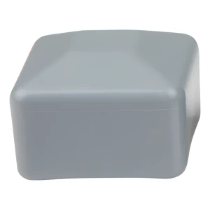 Tapa para poste de valla 80×80 mm, gris