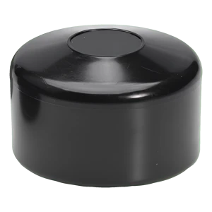 Tapa para poste de valla 1 1/4" (Ø 42,4 mm), negro