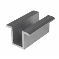 Pinza central H25 L50 con clavija de conexión a tierra