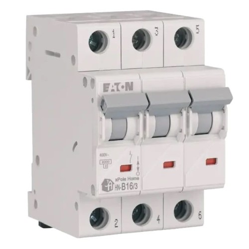 Interruptor de sobrecorriente B 16A 3P 6kA HN-B16/3 xCasa del poste GPV-401-15