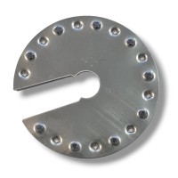 Arandela de puesta a tierra variante IV redonda con recorte Ø44mm