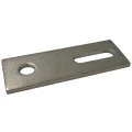 Adaptador de fijación M12 110x40x5 material 1.4301 PV-07-06