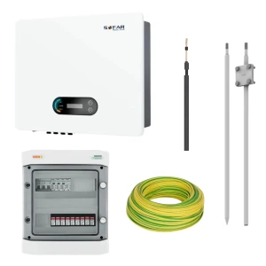 Kit eléctrico completo para fotovoltaica con inversor Sofar 17KTLX-G3 3F 2MPPT