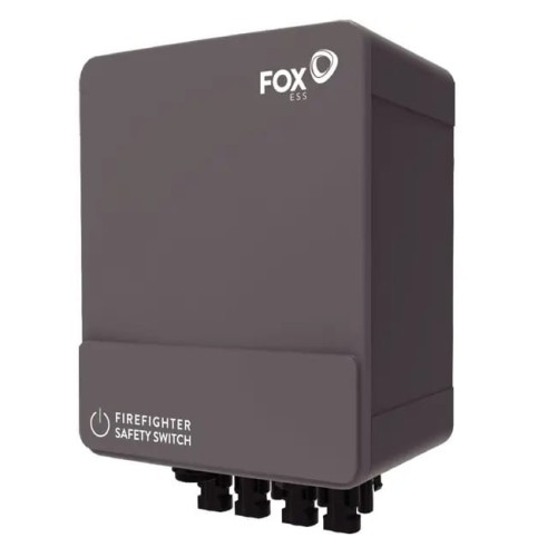 Interruptor contra incendios para PV - S-Box, 2 cuerdas Fox GPV-408-01