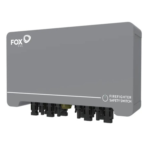 Interruptor contra incendios para PV - S-Box, 4 cuerdas Fox GPV-408-02