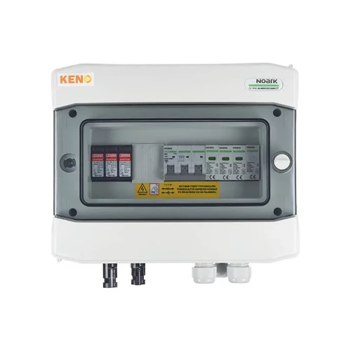 Caja de empalme con protector de sobretensiones DC + AC, 1000V tipo 1+2 / límite AC tipo 1+2, 10A, 3-F, SH-78 DCAC GPV-409-01