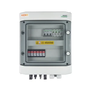 Caja de Conexión Noark con Protector de Sobretensión DC+AC 20A Trifásico SH-91