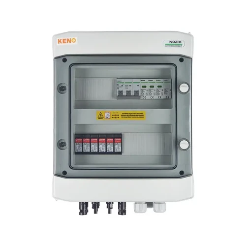 Caja de empalme con protector de sobretensiones DC + AC, 1000V tipo 1+2, 2x cadenas PV, 2x MPPT // límite AC tipo 1+2, 20A 3-F, tipo SH-214 DCAC GPV-409-03
