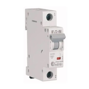 Interruptor Magnetotérmico Eaton 1P 16A Curva B 6kA
