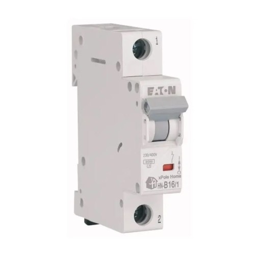 Interruptor automático B 16A 1P 6kA HN-B16/1 xPole Home 194821 EATON GPV-401-27