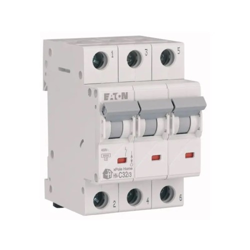 Interruptor automático C 32A 3P 6kA HN-C32/3 xPole Home 194894 EATON GPV-401-34