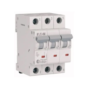 Interruptor Magnetotérmico Eaton 3P B 32A 6kA