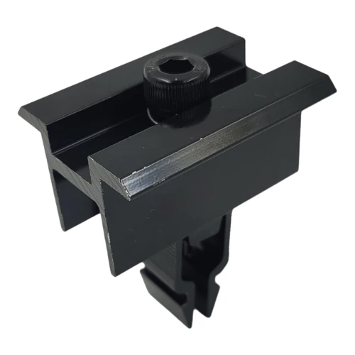 Pieza central KLIK pintura negra L50 (tipo 2) PV-04-14