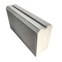 Base de lastre para bomba de calor PP550 de hormigón con rieles 2 uds