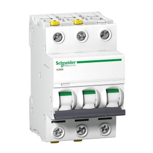 Disyuntor Magnetotérmico Schneider Electric Acti9 B 16A 3P 6kA