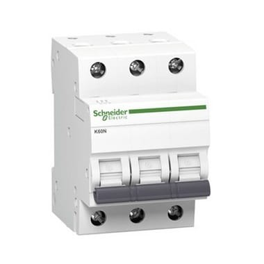 Interruptor automático B 16A 3P 6kA K60N-B16-3 Acti9 A9K01316 SCHNEIDER ELECTRIC GPV-401-74