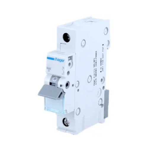 Interruptor automático C 20A 1P 6kA MCN120E HAGER GPV-401-86