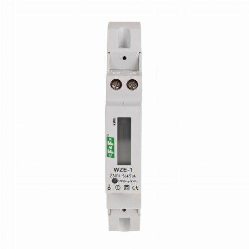 Contador de energía eléctrica monofásico 45A WZE-1 F&F FILIPOWSKI GPV-401-110