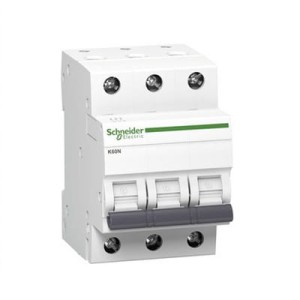 Interruptor automático C 16A 3P 6kA K60N-C16-3 Acti9 A9K02316 SCHNEIDER ELECTRIC