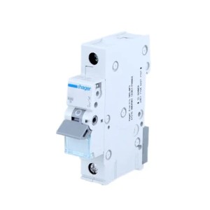 Interruptor automático C 10A 1P 6kA MCN110E HAGER