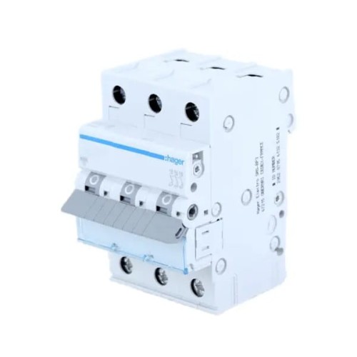 Interruptor automático C 40A 3P 6kA MCN340E HAGER GPV-401-128
