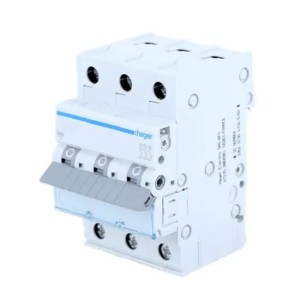 Interruptor automático C 63A 3P 6kA MCN363E HAGER