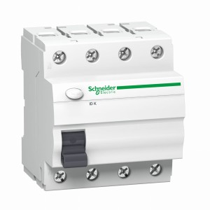Interruptor diferencial 4P 25A 30mA tipo AC IDK-25-4-30-AC A9Z05425 SCHNEIDER ELECTRIC