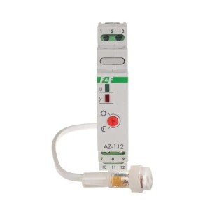 Interruptor crepuscular 16A 230V 2-1000 lux IP20/65 DIN AZ-112 F&F FILIPOWSKI