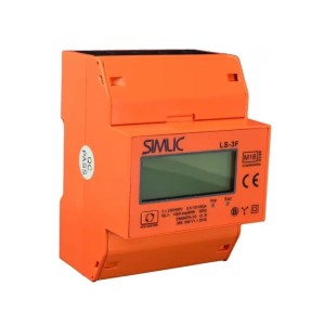 Medidor de energía eléctrica trifásico 100A SIMLIC LCD-3F/4M 85402010 SIMET