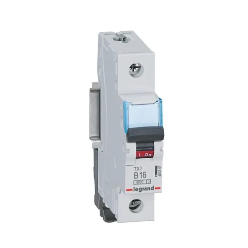 Interruptor automático de sobrecorriente B 16A 1P 6kA S 301 TX3 403357 LEGRAND GPV-401-152