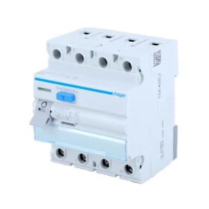 Interruptor diferencial 3P+N 40A 30mA tipo A CDA440J HAGER