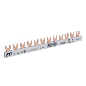 Barra colectora aislada IZ12 1F 12 80A 002921018 ETI